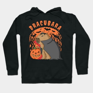 Halloween Capybara Vampire (Dracubara) Hoodie